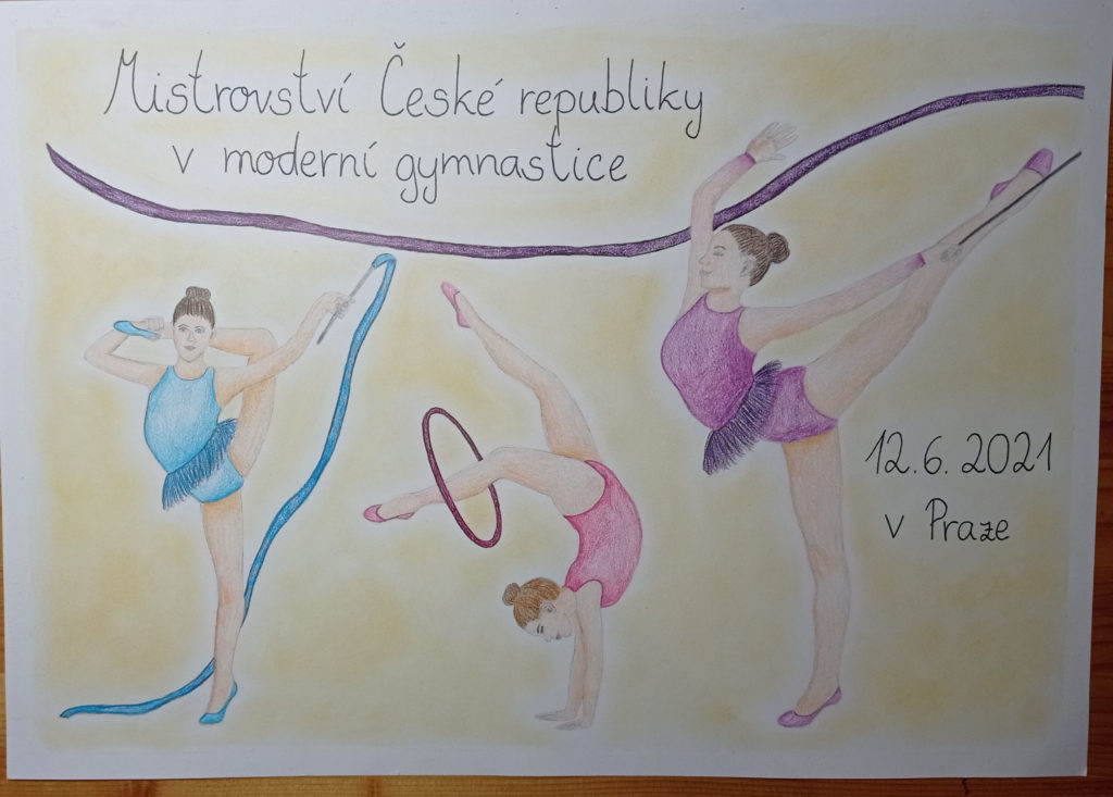 Šimková Šárka – Mistrovství ČR v moderní gymnastice, Reálné gymnázium a základní škola města Prostějova, 14 let