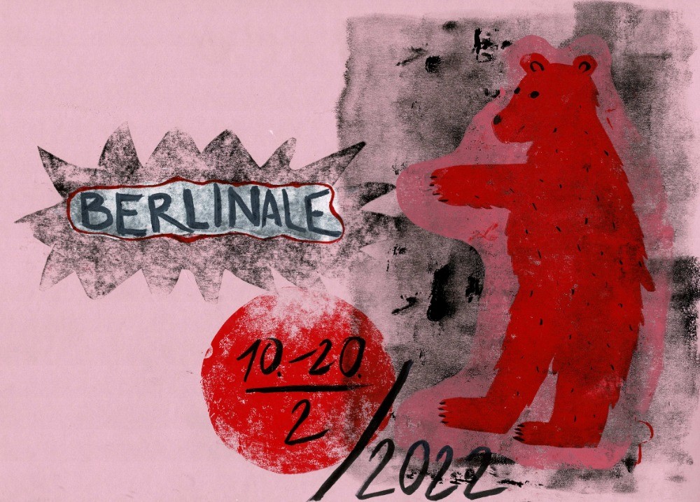 Tea Svobodová – Berlinale, ZUŠ Vladimíra Ambrose Prostějov, 18 let (kombinovaná technika digitální/výtvarný plakát)