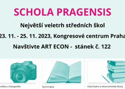 Pozvánka na veletrh Schola Pragensis