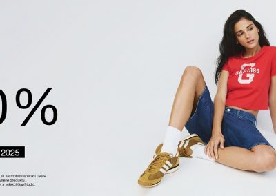 Dodatečná sleva 30 % na značku GAP